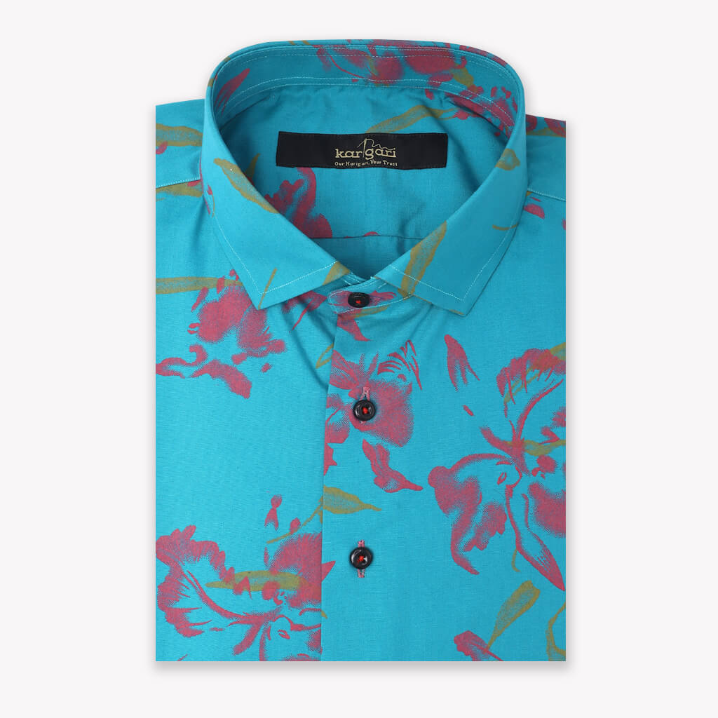 Pure Bliss Printed Casual Men’s Shirt