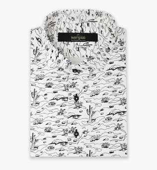 Scribble- Men's Casual Shirt