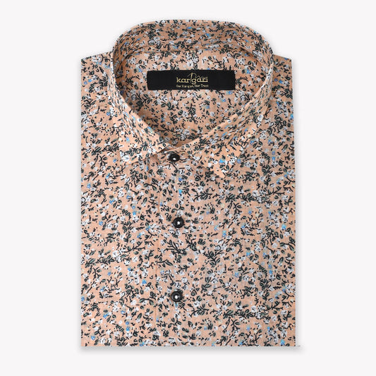 Orchid- Peach Men's Casual Shirt