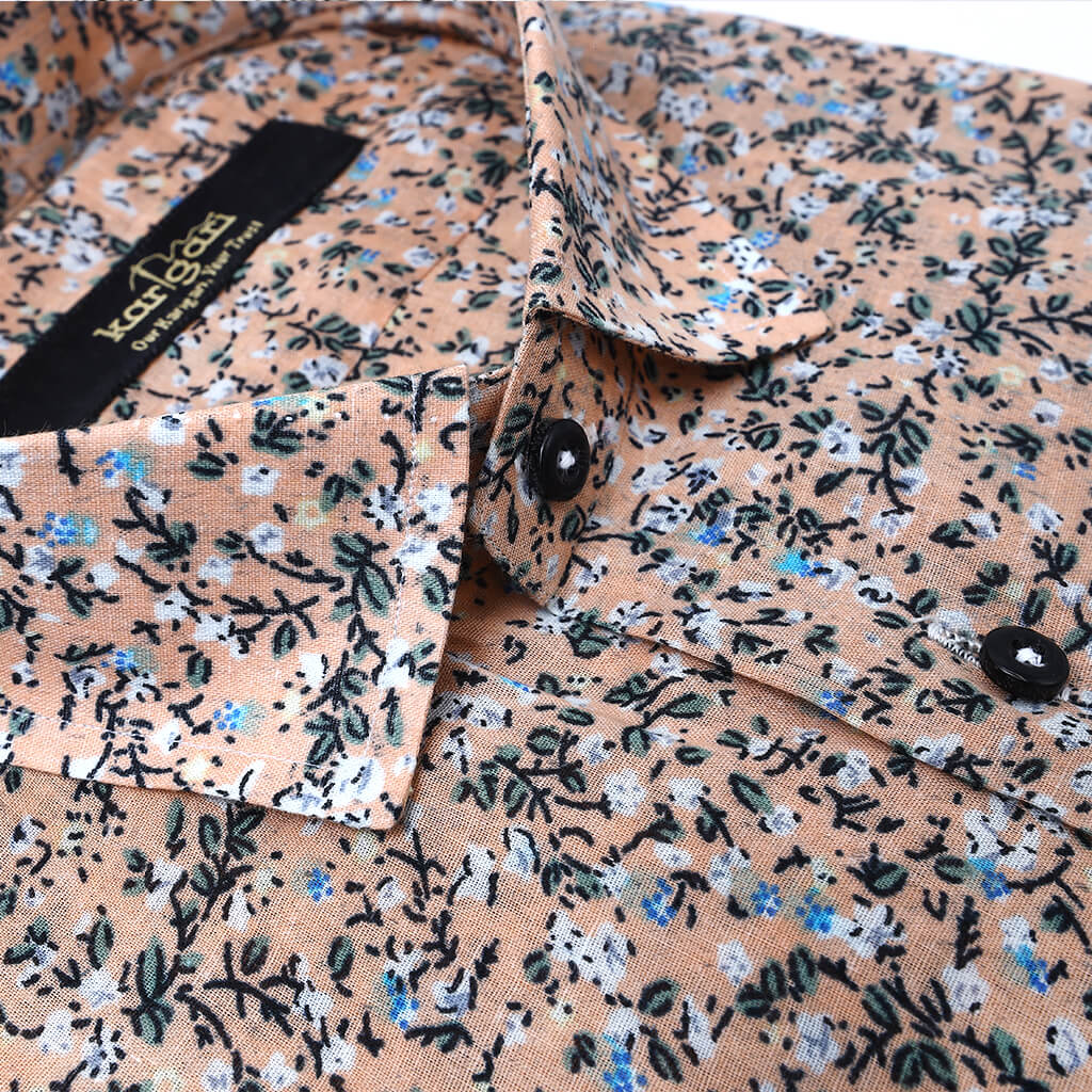 Orchid- Peach Men's Casual Shirt