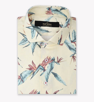 Digital Bloom - Printed Shirt For Men