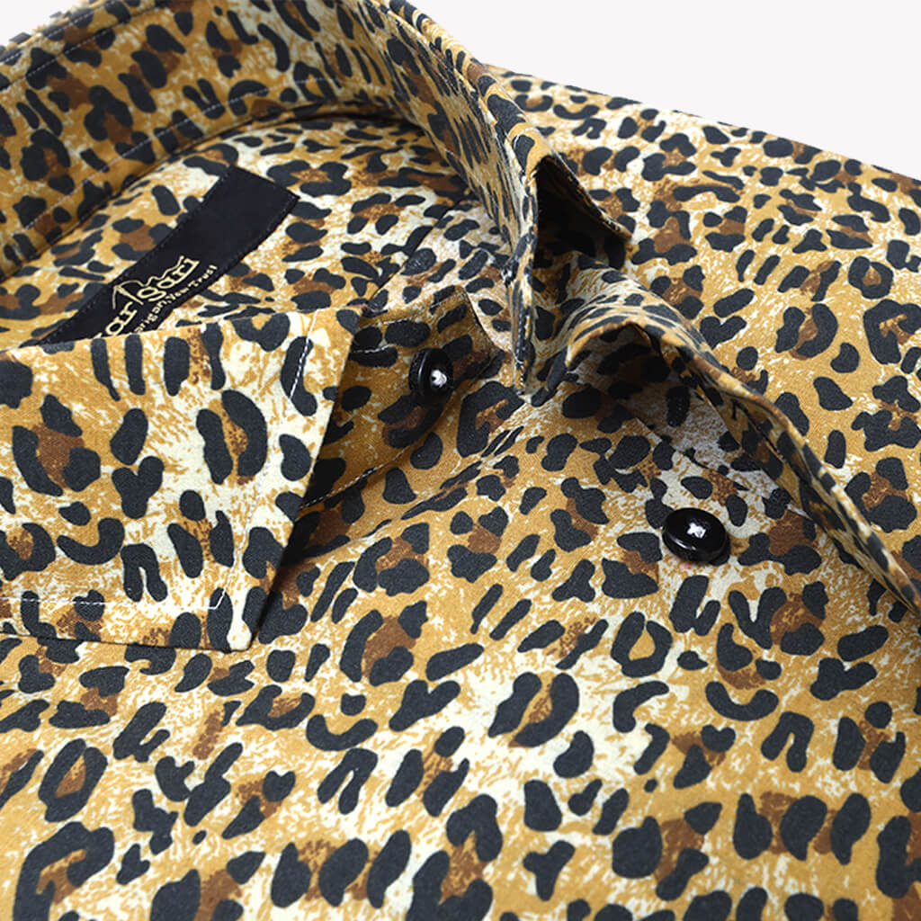 Leopard Printed Shirt for Casual Wear