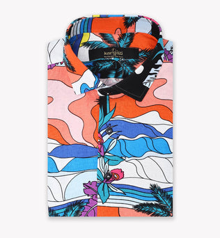 Multi Color Printed Casual Shirt