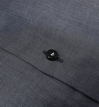 Grey Shirt with Micro Dot Print