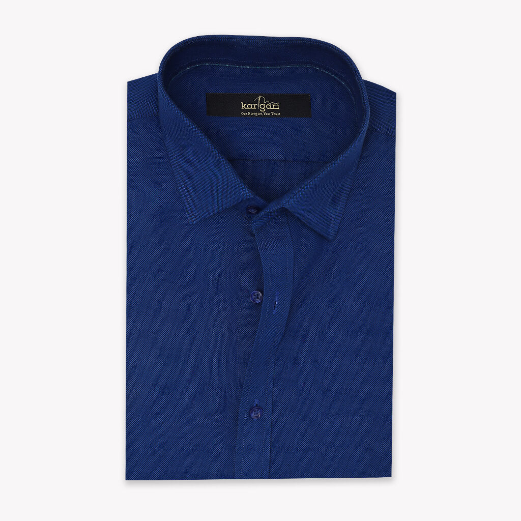 Navy Blue Formal Shirt