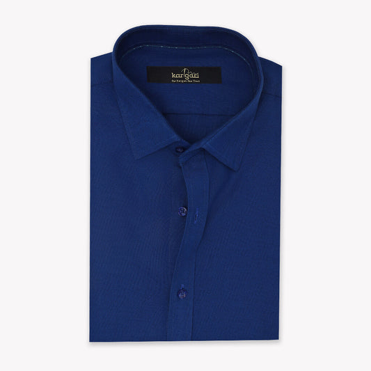 Navy Blue Formal Shirt