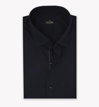 Plain Black Shirt for Formal Wear