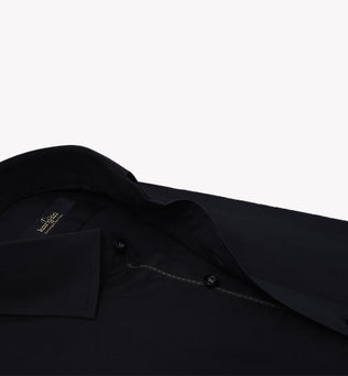 Plain Black Shirt for Formal Wear