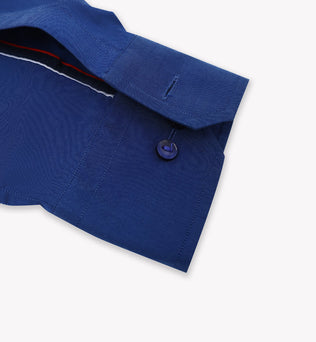 Formal Wear Plain Light Navy Blue Shirt