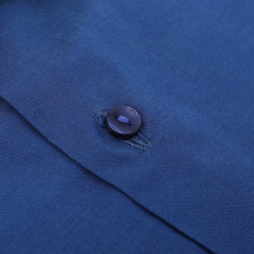 Formal Wear Plain Light Navy Blue Shirt