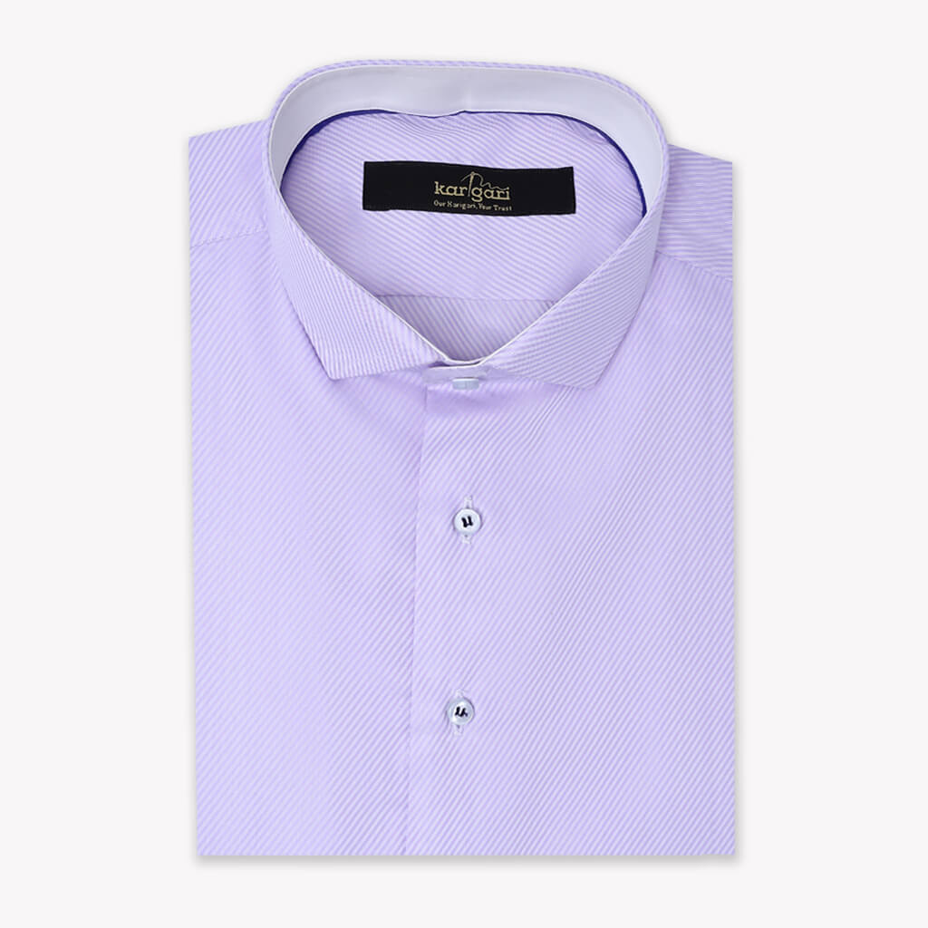 Plain Wisteria Purple Shirt