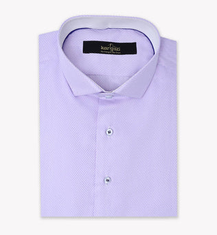 Plain Wisteria Purple Shirt