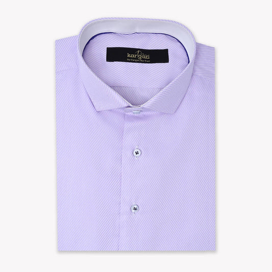 Plain Wisteria Purple Shirt