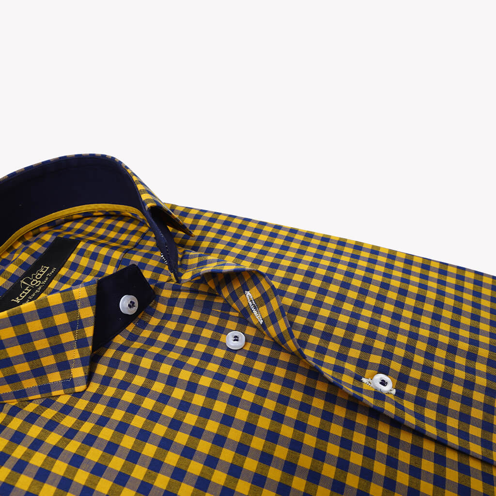 Yellow Mustard Fit Sports Shirt