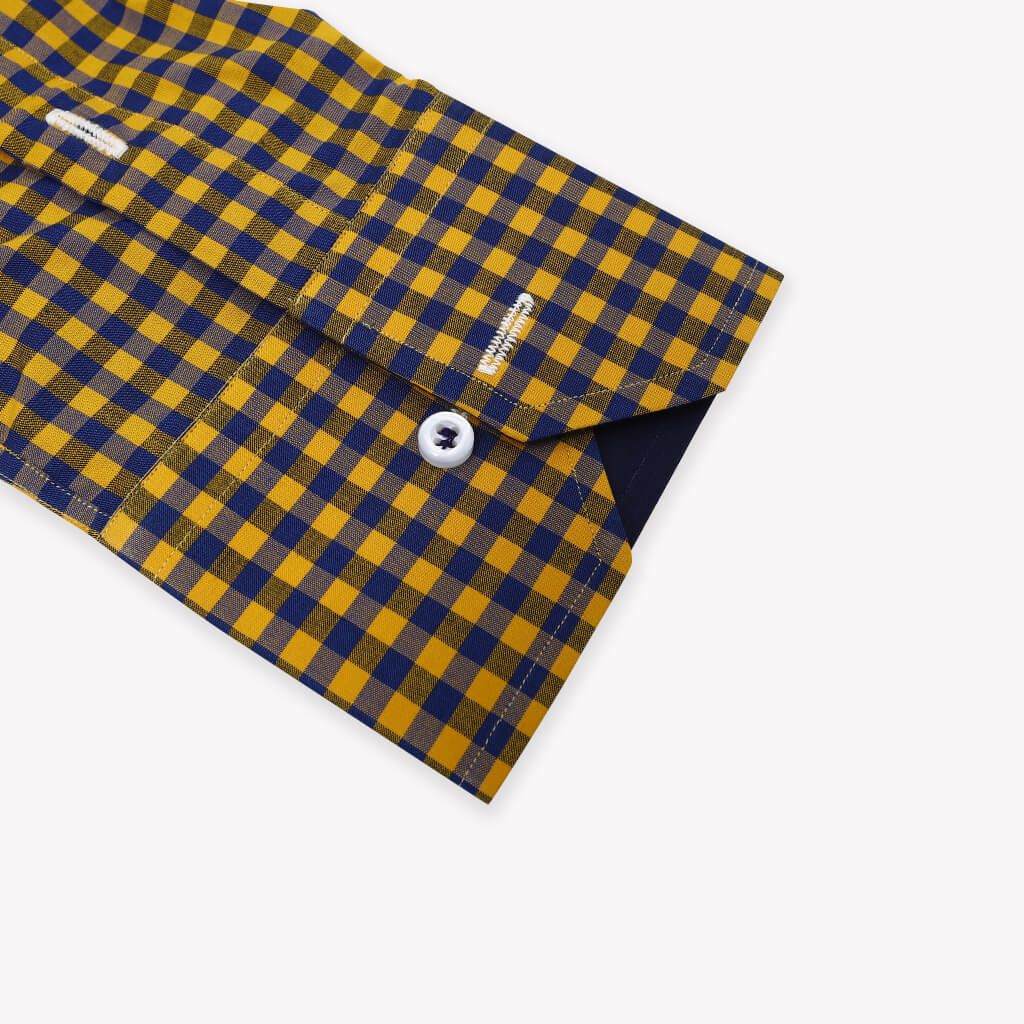 Yellow Mustard Fit Sports Shirt