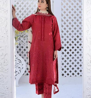 Masuri Lawn Suit With Chiffon Dupatta - AAHANG