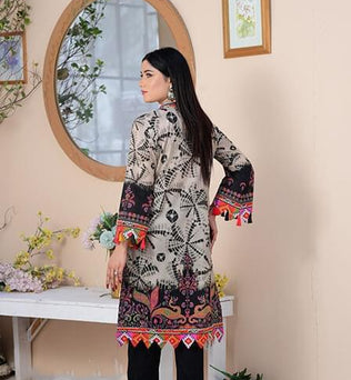 Digital Printed Lawn Shirt With Trouser - AATISH